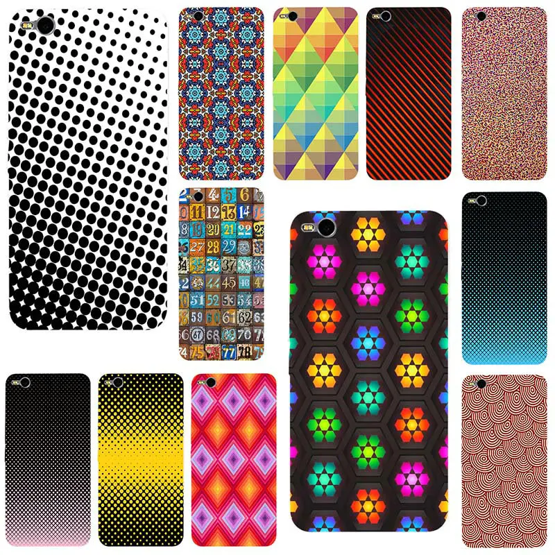 Circles Art Pink Black Tablecloth For HTC One M7 M8 M9 M10 E9 Plus U11 A9 Desire 530 630 626 628 816 820 Soft Mobile Phone Cases |