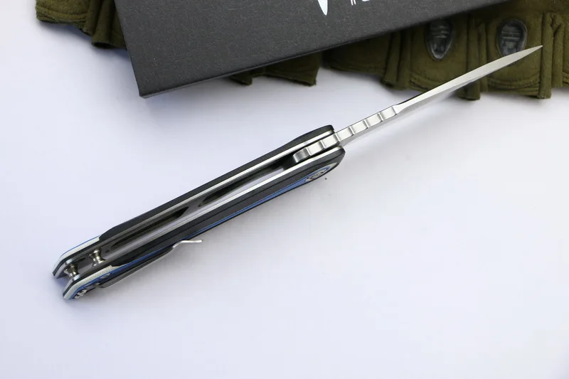 CH#3511 раскладной складной нож D2 лезвие шарикоподшипник G10+ ручка из нержавеющей стали для кемпинга карманный нож для фруктов инструменты для повседневного использования