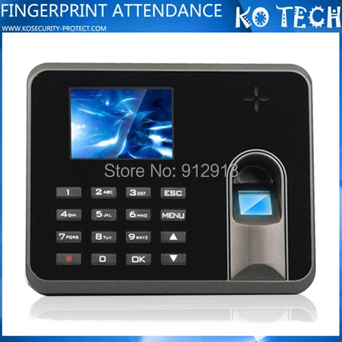 

Free Shipping KO-M5 Time Attendance Biometric Fingerprint Time Clock Recorder Employee Digital Machine