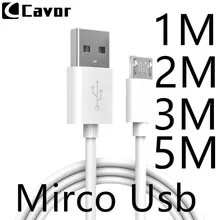 На возраст 1, 2, 3, 5 м кабель Micro-Usb для huawei Y3 Y5 Y6 Y9 7A рro рrime зарядного устройства для мобильного телефона Дата-кабель для зарядки