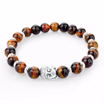 Bracelet Bouddhiste Oeil De Tigre