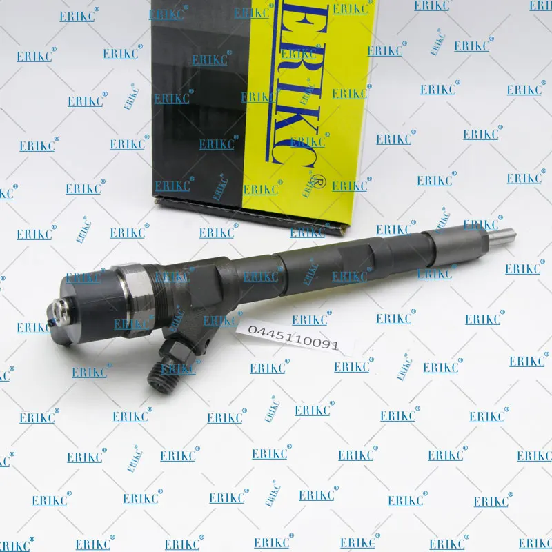 ERIKC Injector 0445110091 Fuel Nozzle Inyector 0445 110 091 CRI Common Rail Fuel Injection 0 445 110 091 for HUYNDAI 33800-4A000 (5)