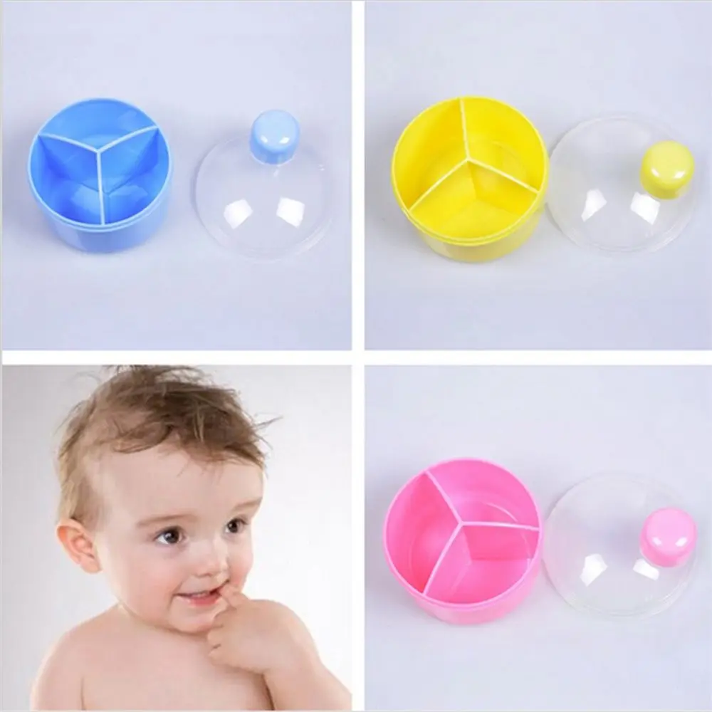 

1 Pc Portable Feeding Baby Milk Powder Storage Box baby Milk Powder Formula Dispenser Kids Care Travel Bottle