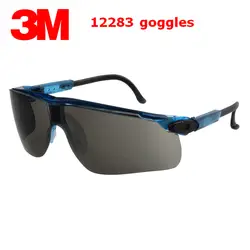 3 м 12283 защитные очки подлинной безопасности 3 м защитные очки модные серые противотуманные анти-УФ для верховой езды Спорт gafas де Seguridad