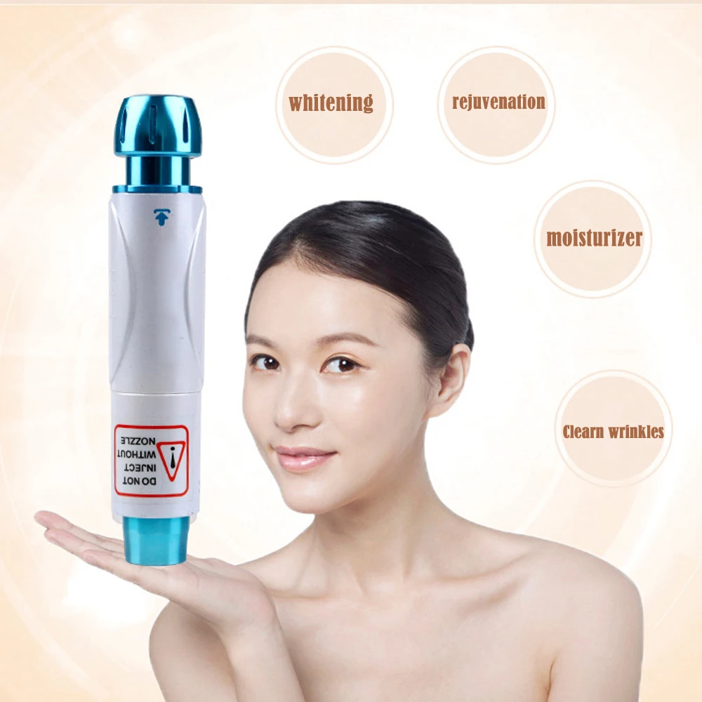 Painless Needleless Atomizing Introduction Instrument Skin Moisturizing Rejuvenation Wrinkle remove Tool Home Salon Face Care
