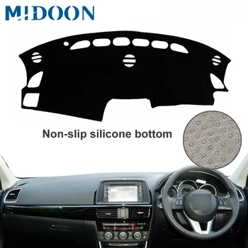 

MIDOON Car Styling Covers Dashmat Dash Mat Sun Shade Dashboard Cover Capter Custom For Mazda CX-5 CX5 KE 2012-2016 RHD