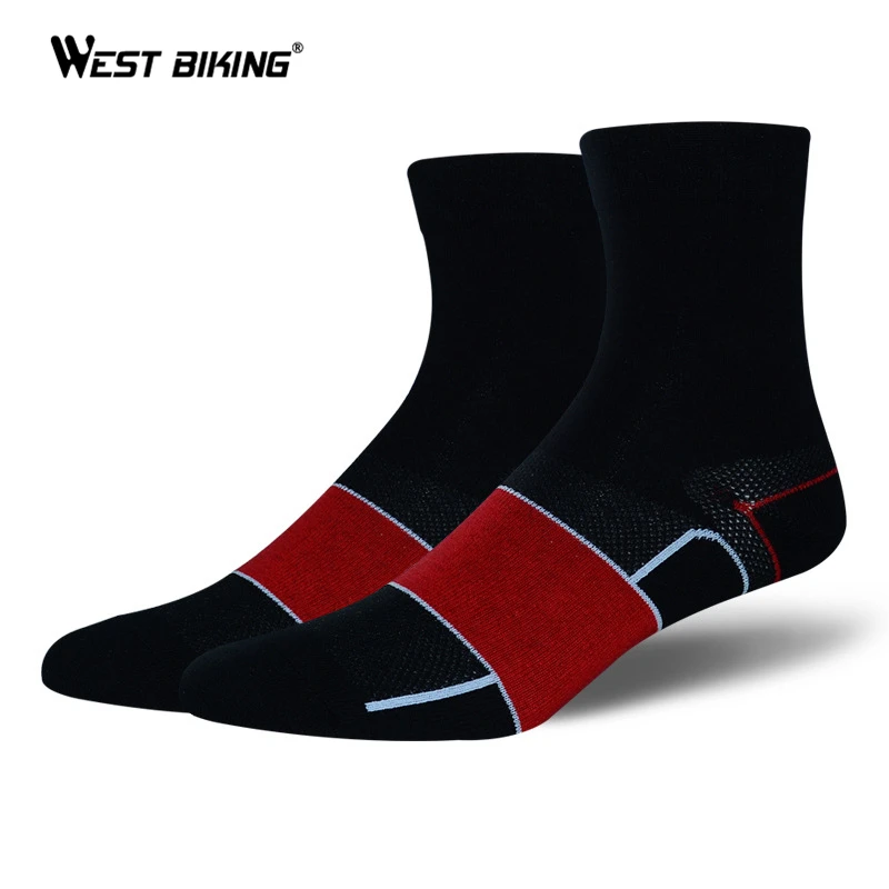 WEST BIKING/спортивные носки для бега на велосипеде мужские велоспорта спортивные