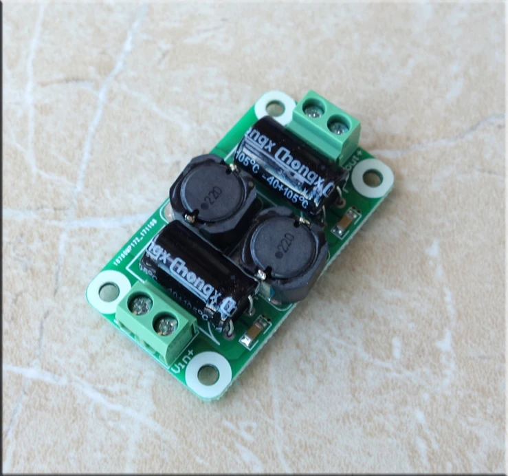 46a Dc Power Filter Board Digital Amplifier Interference Suppression Board Car Amplifier Power