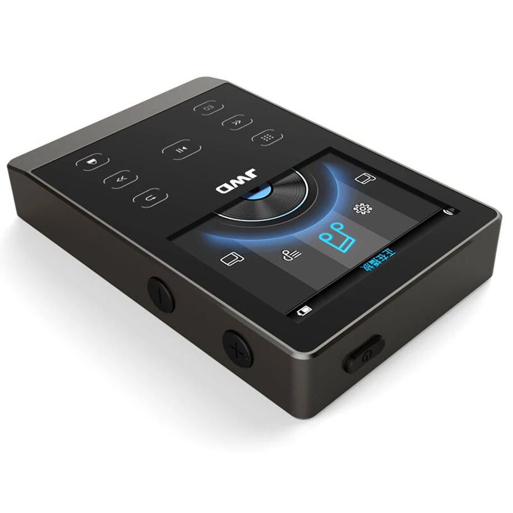 JWD JWM 107 16 ГБ MP3 плеер Металлический HiFi музыкальный DAC APE FLAC WAV Loseless аудио Bluetooth