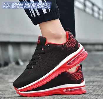 

New listing hot sale Spring and autumn men Flying line running shoes sports shoes large size 39-45 D887