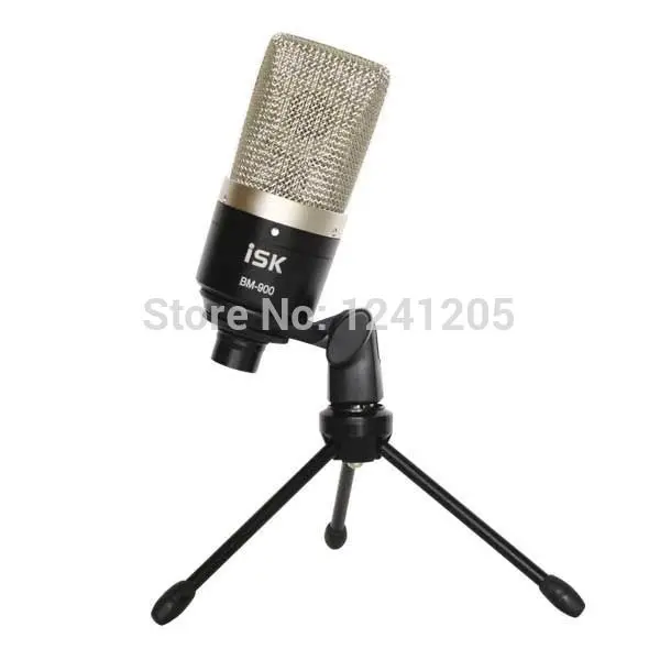 High quality ISK BM 900 Large diaphragm condenser microphone for studio