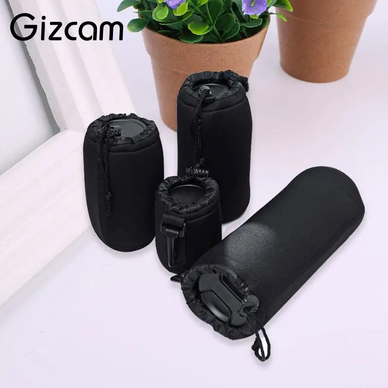 Gizcam Neoprene DSLR SLR Camera Lens Carrying Storage Protector Pouch