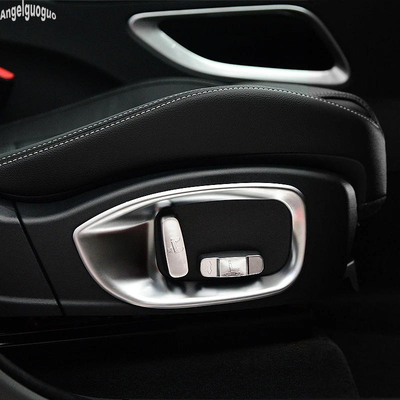 ABS углеродное волокно или хромированный стиль для Jaguar XE XF F pace аксессуары