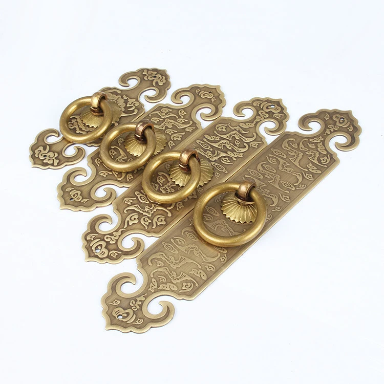 Details about   CBH Chinese Brass Hardware Cabinet Strip Pulls 4.1" 