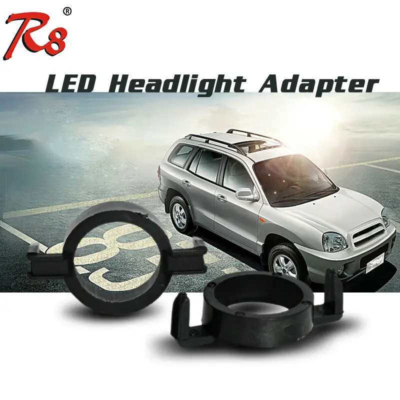 

2 PCS Car LED Headlight Installation Use H7 Light Retainer Base Adapters Holder For Ford Mondeo 2013 PEUGEOT 508 3008 CITROEN C5