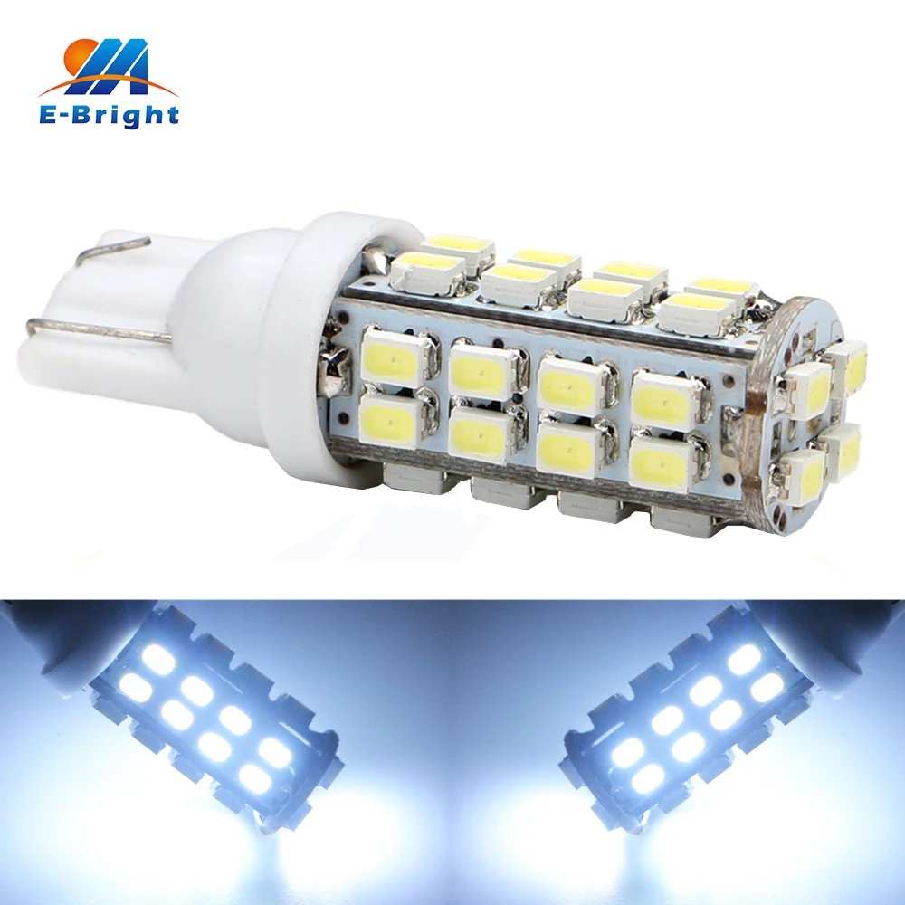 

10pcs 50pcs White 12V T10 1206 36 SMD Led Bulbs Auto Tail Reverse Stop Turn Indicator Parking LampCars Headlight Free Shippping