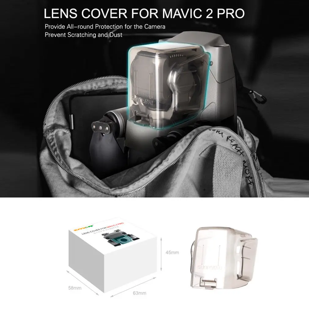 

For DJI MAVIC 2 Pro / Zoom Gimbal Camera Protection Cover Lens Hood Cap for DJI MAVIC 2 Pro / Zoom Drone accessories