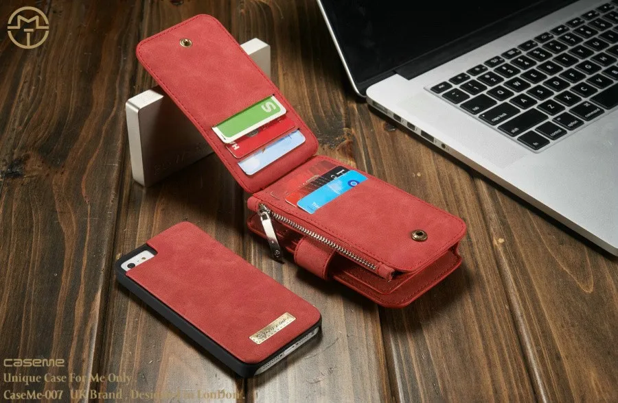 Для чехла iPhone 5S YMNLCX многофункциональный винтажный кошелек из натуральной кожи чехол для мобильного телефона s сумка чехол для iPhone 5 5S se