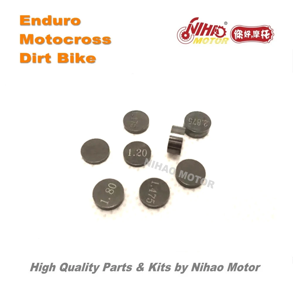 OT 131 Motocross Parts Universal Valve Shim Kits gasket clearance