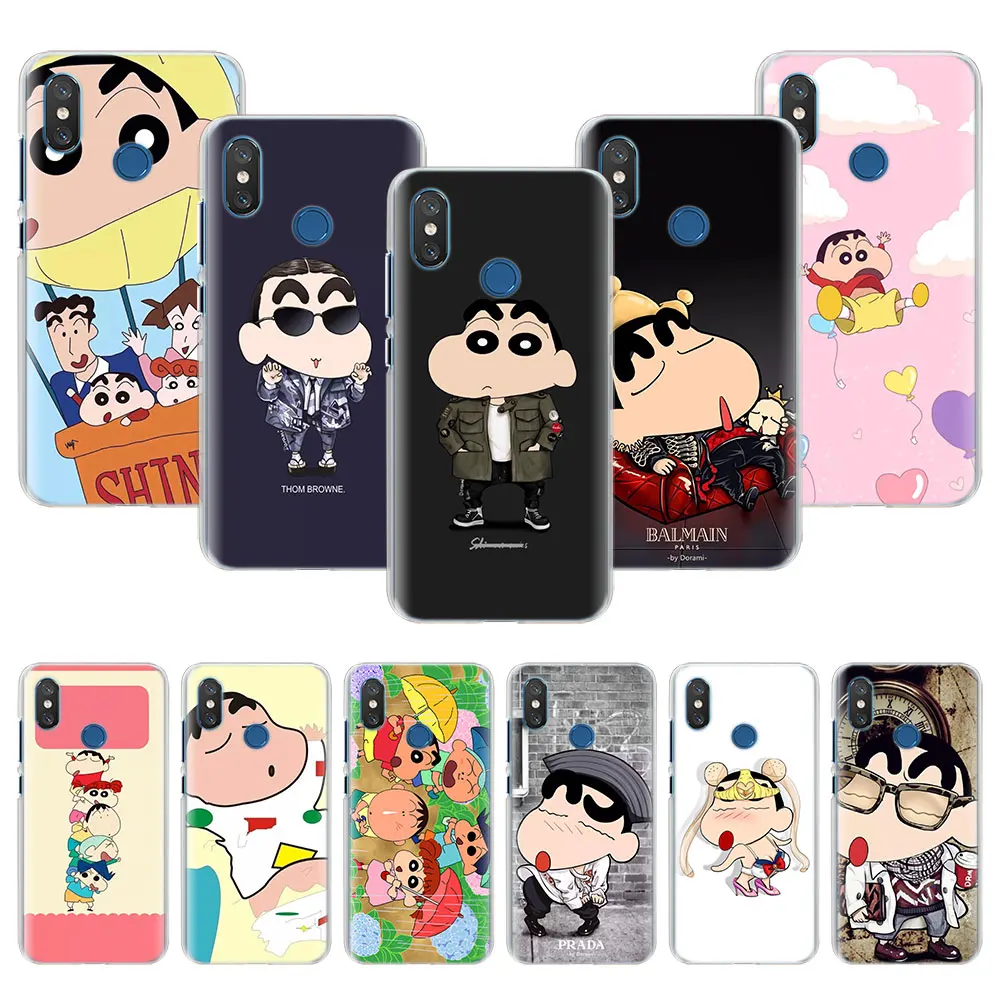 

Crayon Shin Chan Phone Case coque for Xiaomi Mi 9 8 A1 A2 Lite Redmi 5 5A 6 6A 6Pro Note 5 6 7 Pro Hard back case