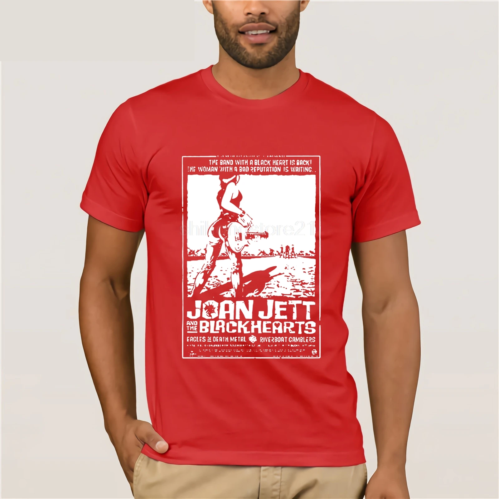 Brand Cotton Men Clothing Male Slim Fit T Shirt Joan Jett & The Blackhearts Runaways T Shirt Brand Cotton Men Clothing Male Slim Fit T Shirt Joan Jett & The Blackhearts Runaways T Shirt