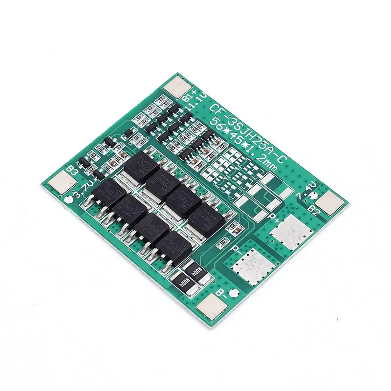 18650 зарядное устройство модуль зарядки защита 25A 3 S PCB BMS плата полимерная литиевая батарея 3 серийный 12 в 3,7 Lipo Li-ion