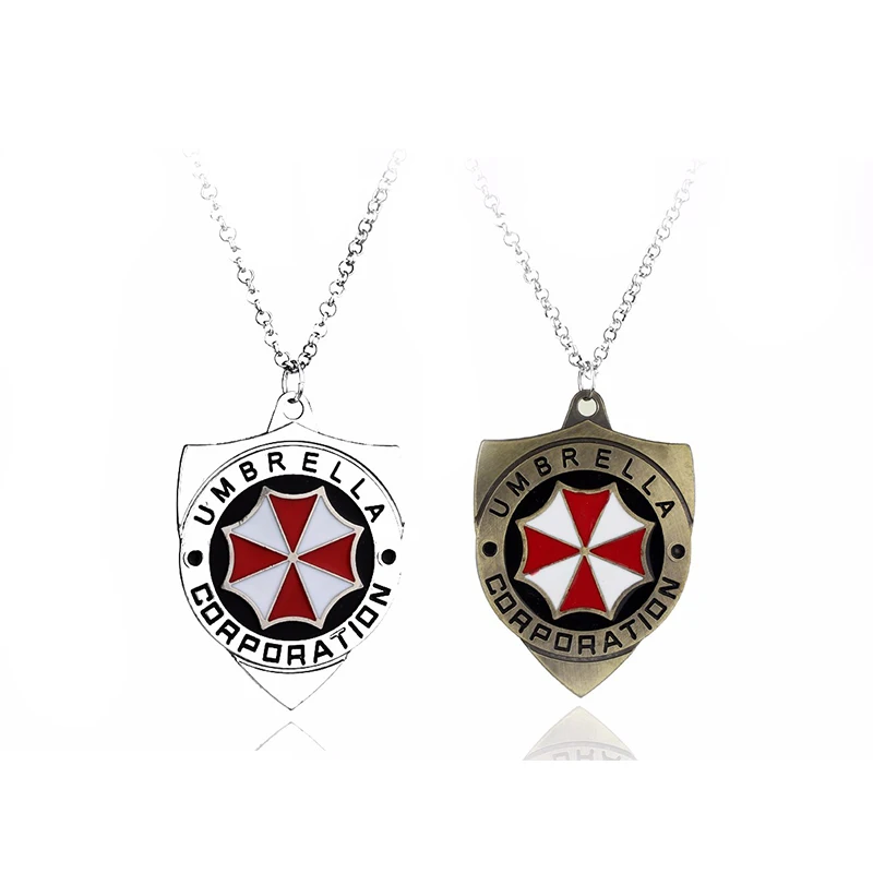 Movie Souvenir The Final Chapter Resident Evil Necklace Umbrella