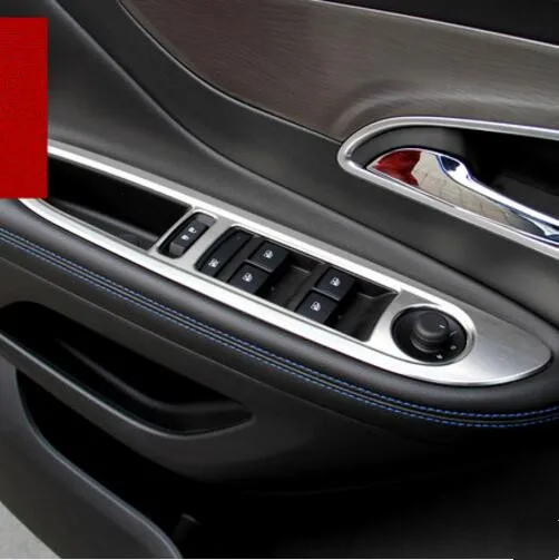 

Для Buick Encore Opel Vauxhall Mokka 2012-2019 Стайлинг автомобиля дверной подлокотник ручка наклейка крышка оконный подъемник декоративная наклейка