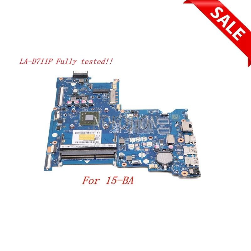 NOKOTION 858589 601 материнская плата для ноутбука HP 255 G5 LA D711P 001 Полная проверка|laptop