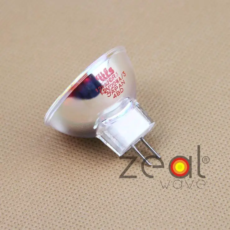 

5pcs/lot 12V100WH10/5 For KLS JCR Halogen Lamp 12V 100W Bulb KEYENCE OP-91641 Microscope Bulbs Free Tracking