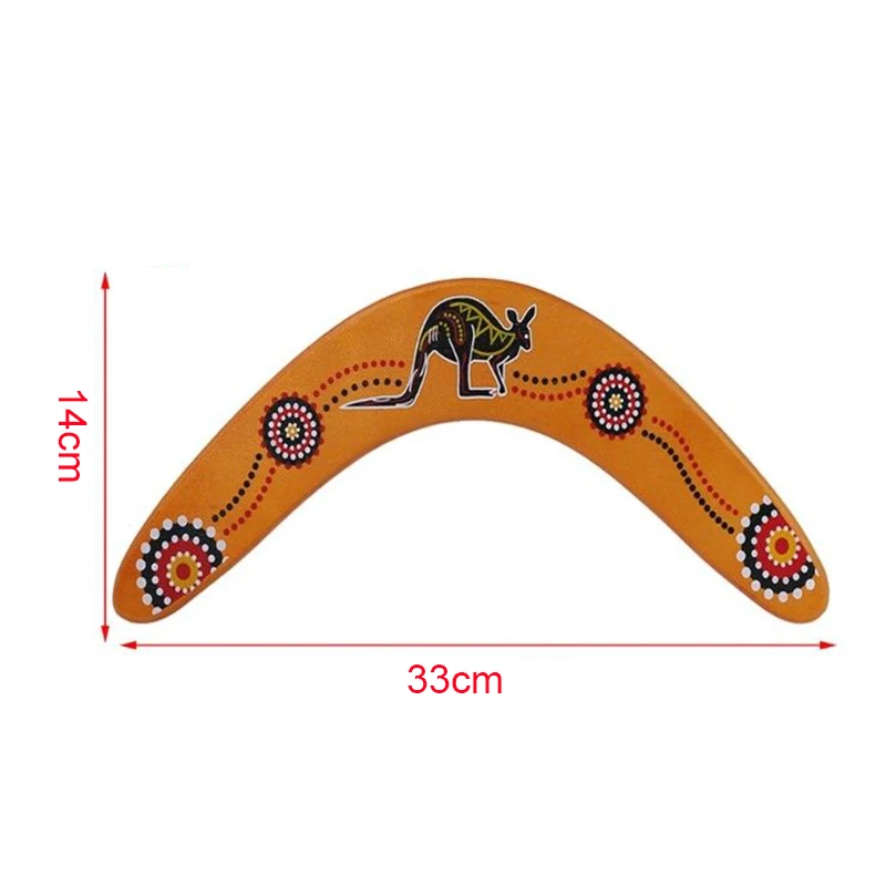 price cut 1pcs Outdoor Sports Wood Professional Boomerang Dart Back V-Shaped Dart Flying Disc Toys For Kids G