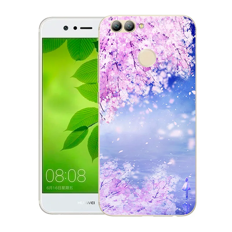 Чехол для телефона Huawei Nova 2 Ультратонкий Мягкий Силиконовый ТПУ Модный чехол с