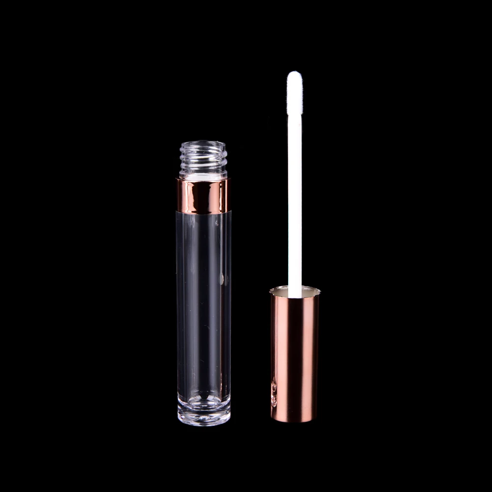 New 6ml Pretty Empty lip gloss tube lip balm bottle container Beauty Tool Mini Refillable Bottle Lipgloss Sample Women Girl Gift