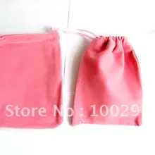 9X12 см розовый Ювелирные изделия Подарочные бархатные сумки