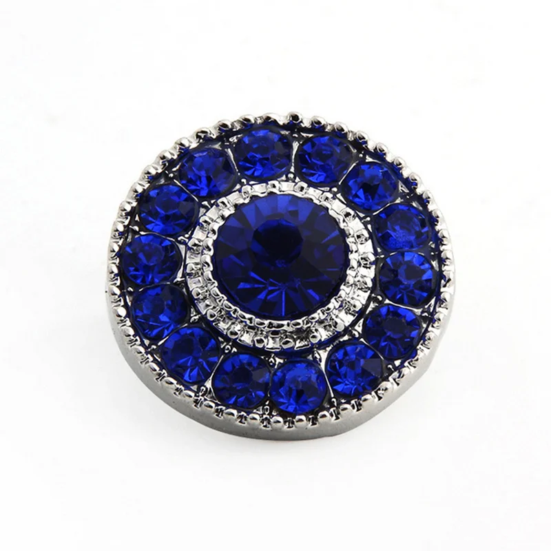 

Round shape crystals snap 18 mm snap button for snap armband fit button bracelets NC4219