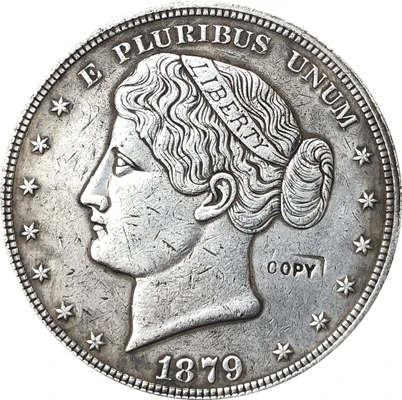 

1879 United States $1 Dollar coins COPY Type 4