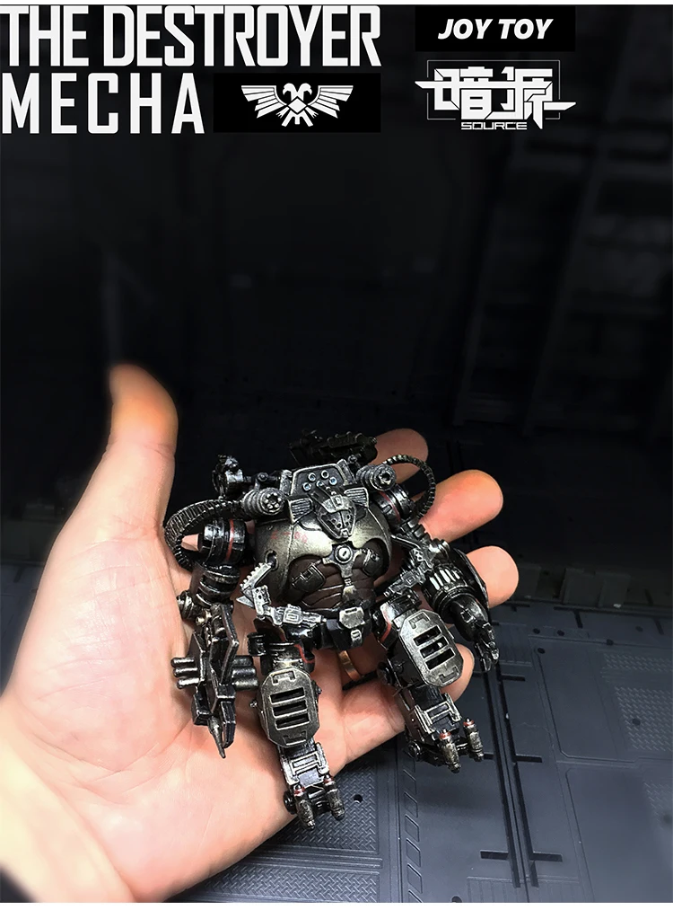 JOYTOY 1/27 аниме фигурки механический робот Разрушитель меха военная модель игрушки