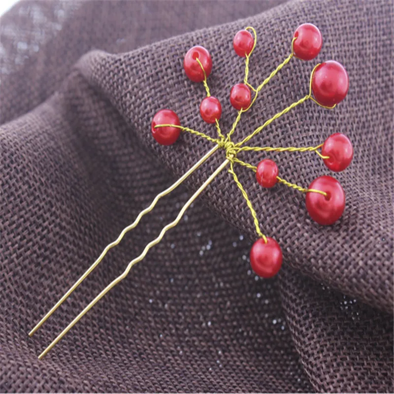 Women Girl Fashion Hairpins Simulate Pearl Wedding Bridal Headwear Hairpins Styling Tools Hair Clip Braiding Accessories Women Girl Fashion Hairpins Simulate Pearl Wedding Bridal Headwear Hairpins Styling Tools Hair Clip Braiding Accessories