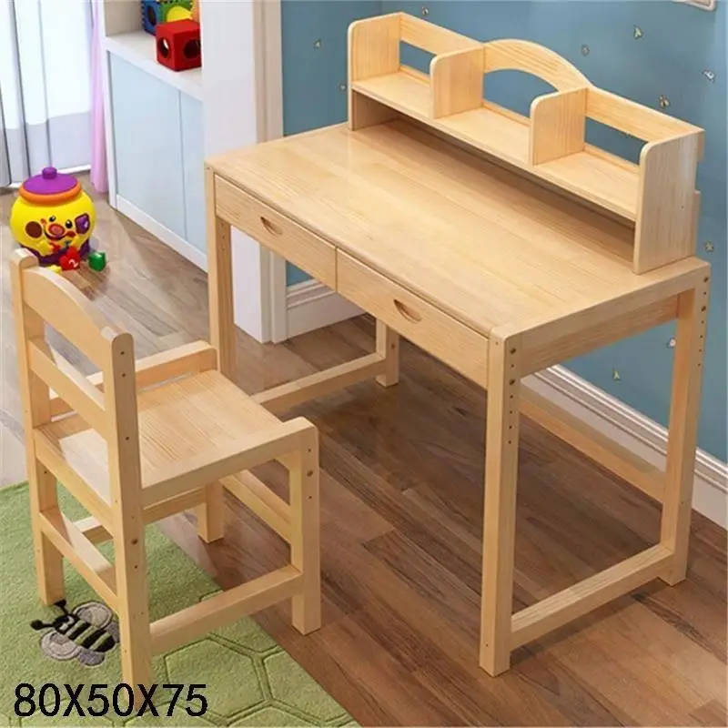 MODEL U Pupitre Estudiar Tafel Estudar Tableau Tisch Cocuk Masasi Estudo Infantil деревянный Escritorio Mesa стол Enfant детский стол для обучения - Цвет: MODEL U