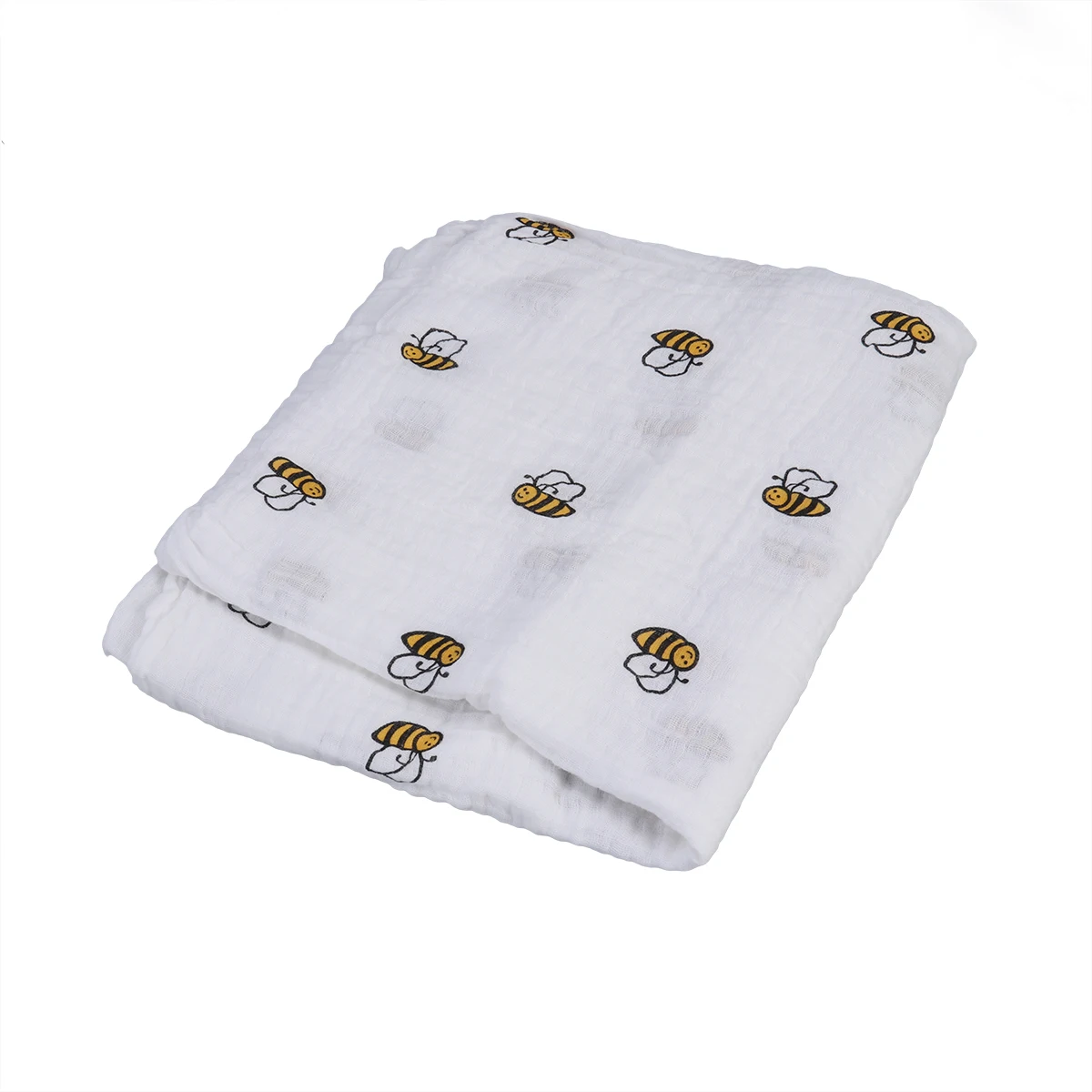 

Baby Swaddle Blankets Muslin Newborns Infant Shower Receving Blanket (Bees) A30