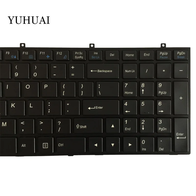 US Keyboard for HASEE DNS Clevo K660E K760E K750C K710C K650C CW35 SW35S CW37 CW37S K650S K750S K59