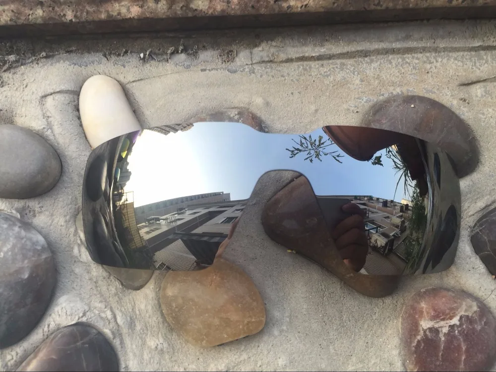 Silver Polarized Replacement Lenses for Probation Sunglasses Lens Only