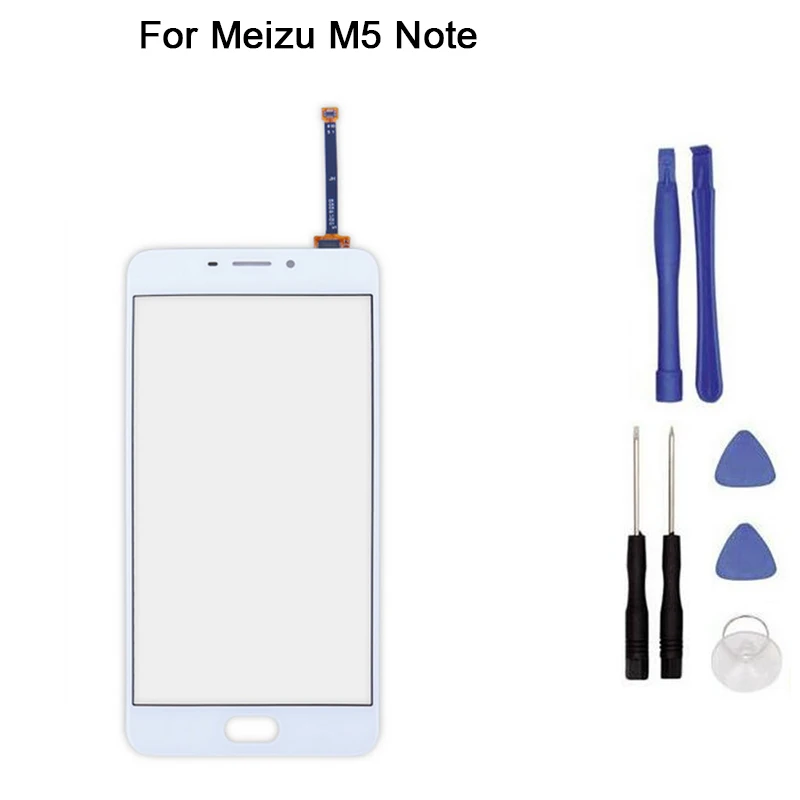 

New Touch screen For Meizu M5 note 5.5" M621Q/M/C meilan touch Screen Digitizer Front Glass Touch Panel Replacement + tool