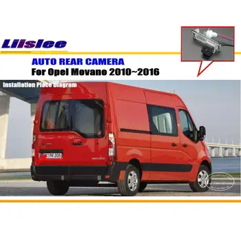 

Liislee Car Rear View Camera For Opel Movano 2010~2016 / Reverse Camera / HD CCD RCA NTST PAL / License Plate Lamp Camera
