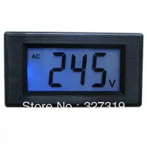 

Digital Voltmeter Panel AC 80-500V LCD Digital Alternating Voltage Meter