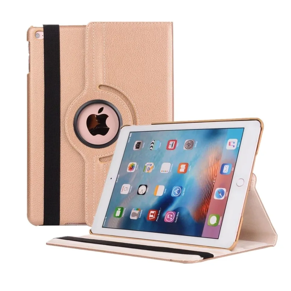 Pro 12 9 2017 чехол 360 градусов вращающийся защитный книжка Smart Чехлы флип кейс для Apple