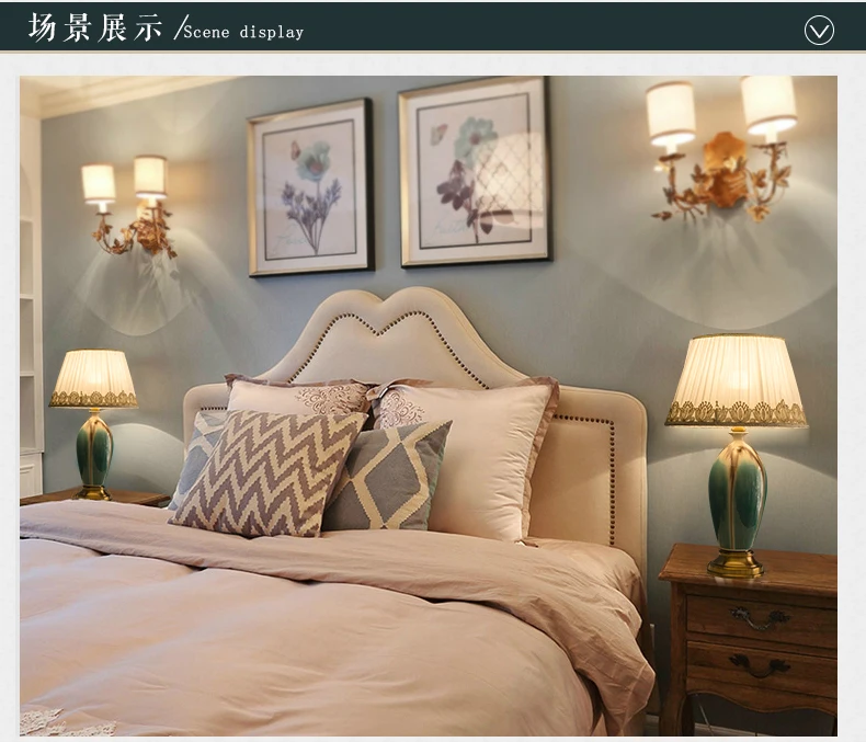 Glazed Jingdezhen Chinese ceramic table lamp bedroom living room dining room decoration fashion table lamp bedroom (5)