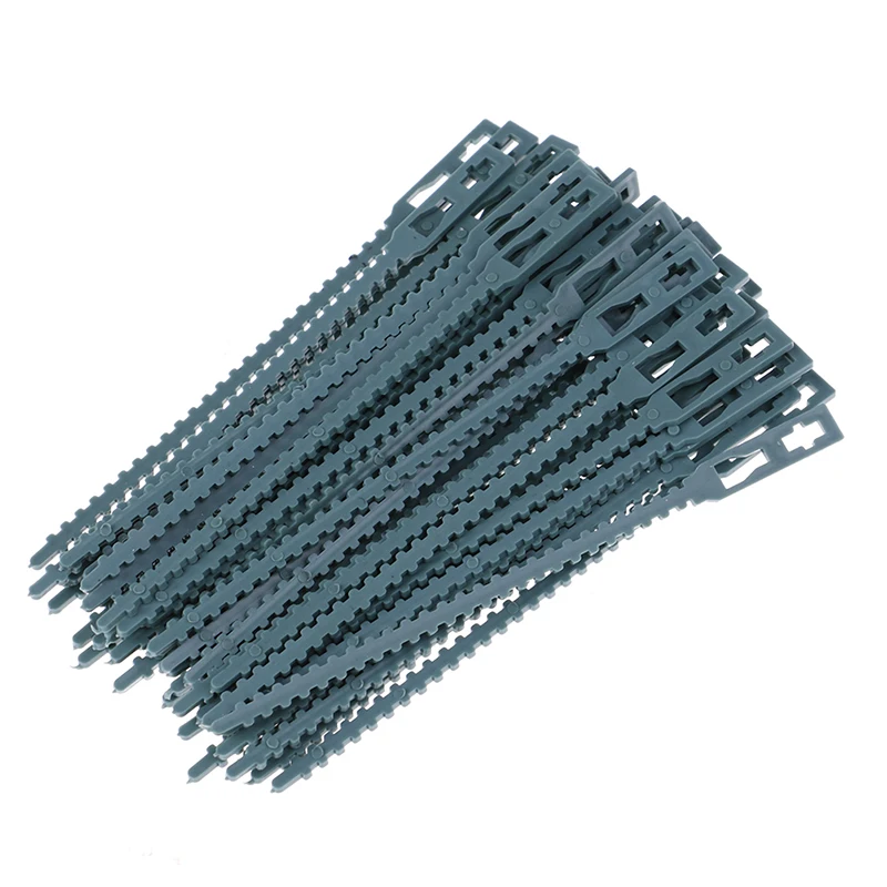 30pcs Adjustable Plastic Plant Cable Ties Reusable Cable Ties for
