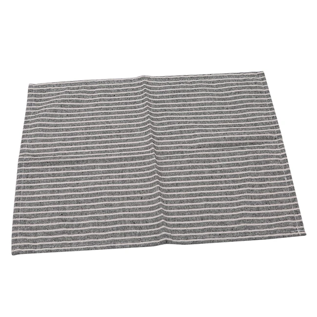 Хлопчатобумажные льняные салфетки, коврик с теплоизоляцией, коврик для обеденного стола, удобный тканевый коврик для салфеток - Color: Cymbidium