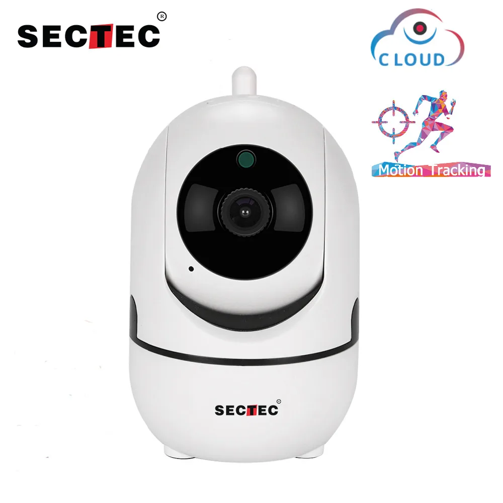 SECTEC 720P Cloud Wireless IP Camera Intelligent Auto Tracking Of Human Home indoor Security Surveillance CCTV